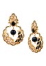 Lootkabazaar Antique Gold Plated Traditional Leaf Chandbali Earring For Women (JEGCB81802)